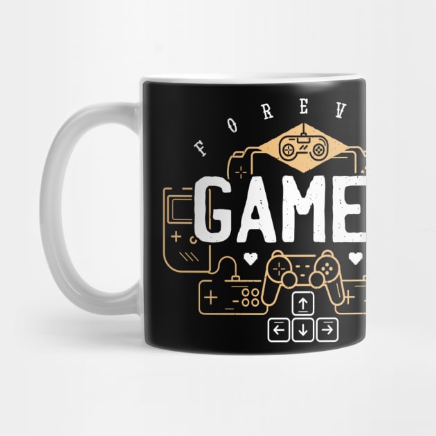 Forever Gamer - Gaming Design by JFDesign123